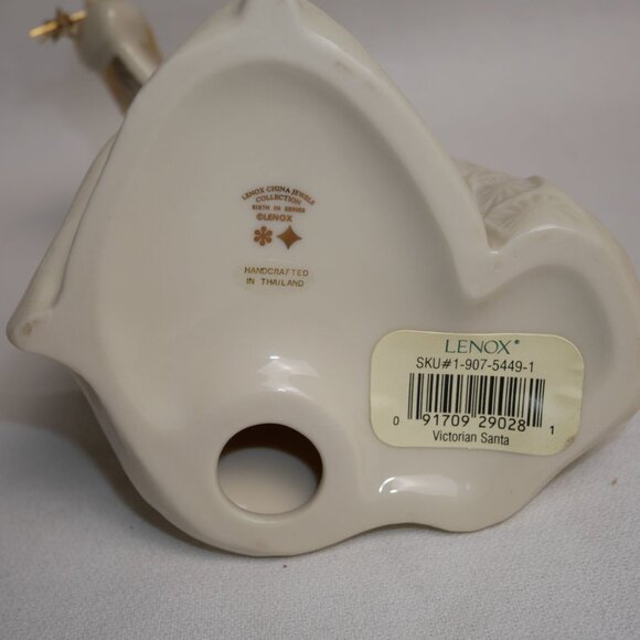 Lenox China Jewels Victorian Santa Bone China 6th in Series 1999 Vintage - Picture 5 of 7